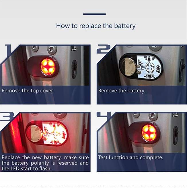 How to replace the battery