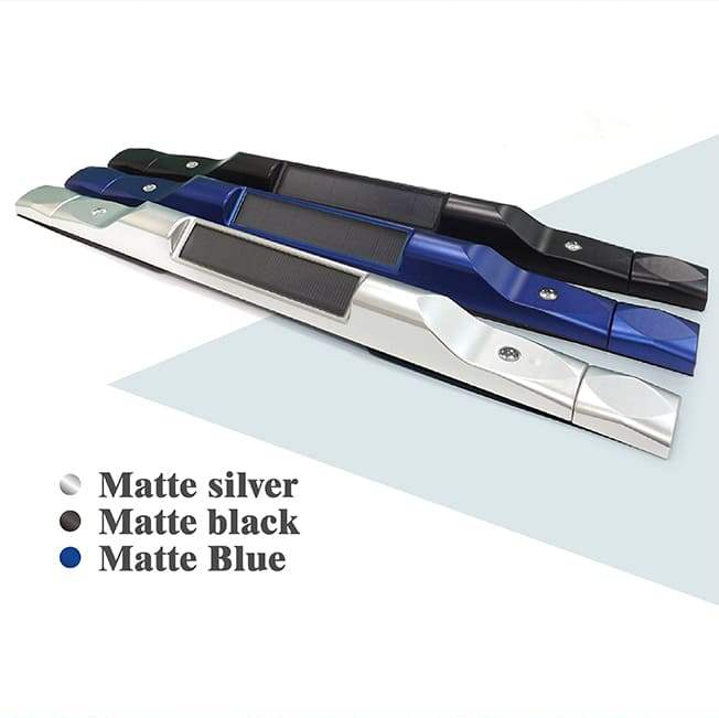 Matte Silver / Black / Blue